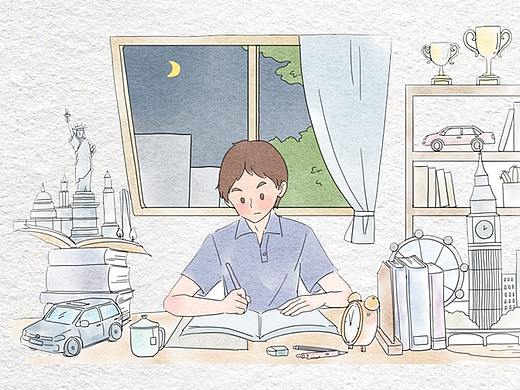 大众海外招聘手绘长图