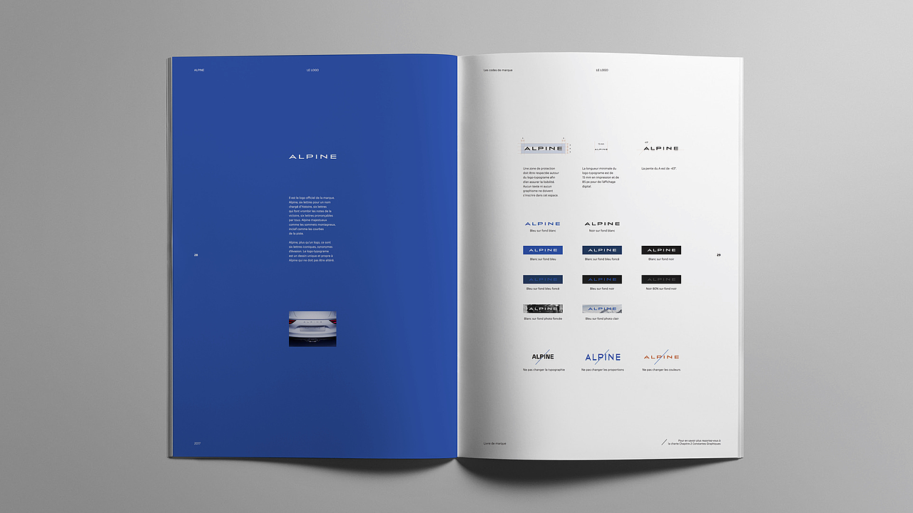 ALPINE Brand Book（图ZOTI0NjYxMDQ=） - 书籍/画册 - 站酷设计师Niico原创素材 - 站酷ZCOOL