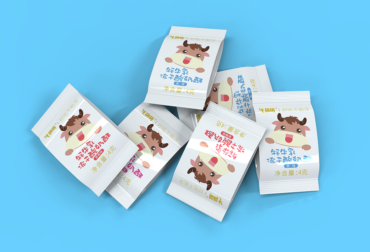牛萌萌×周周|牦牛乳冻干酸奶酥,好吃不粘牙