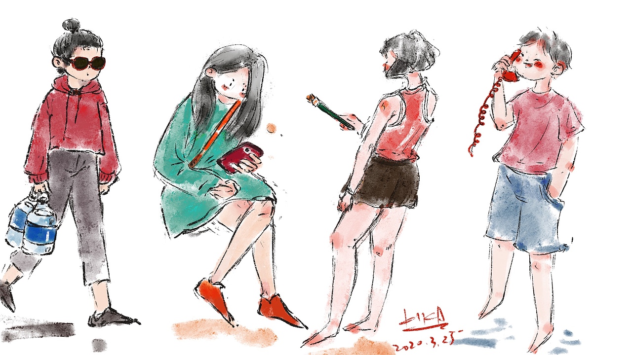 练习练习（图ZMjA4NzI1OTA0） - 艺术插画 - 站酷设计师kika卡原创素材 - 站酷ZCOOL