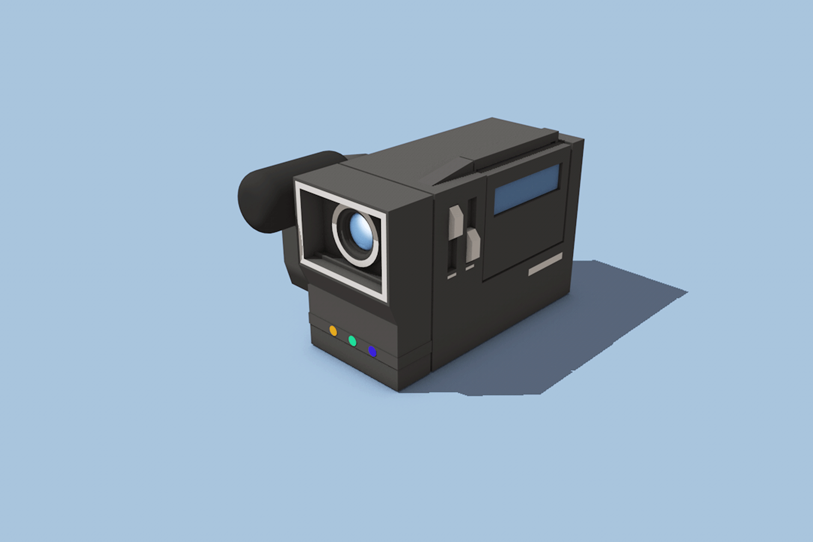 c4d 习作-摄像机