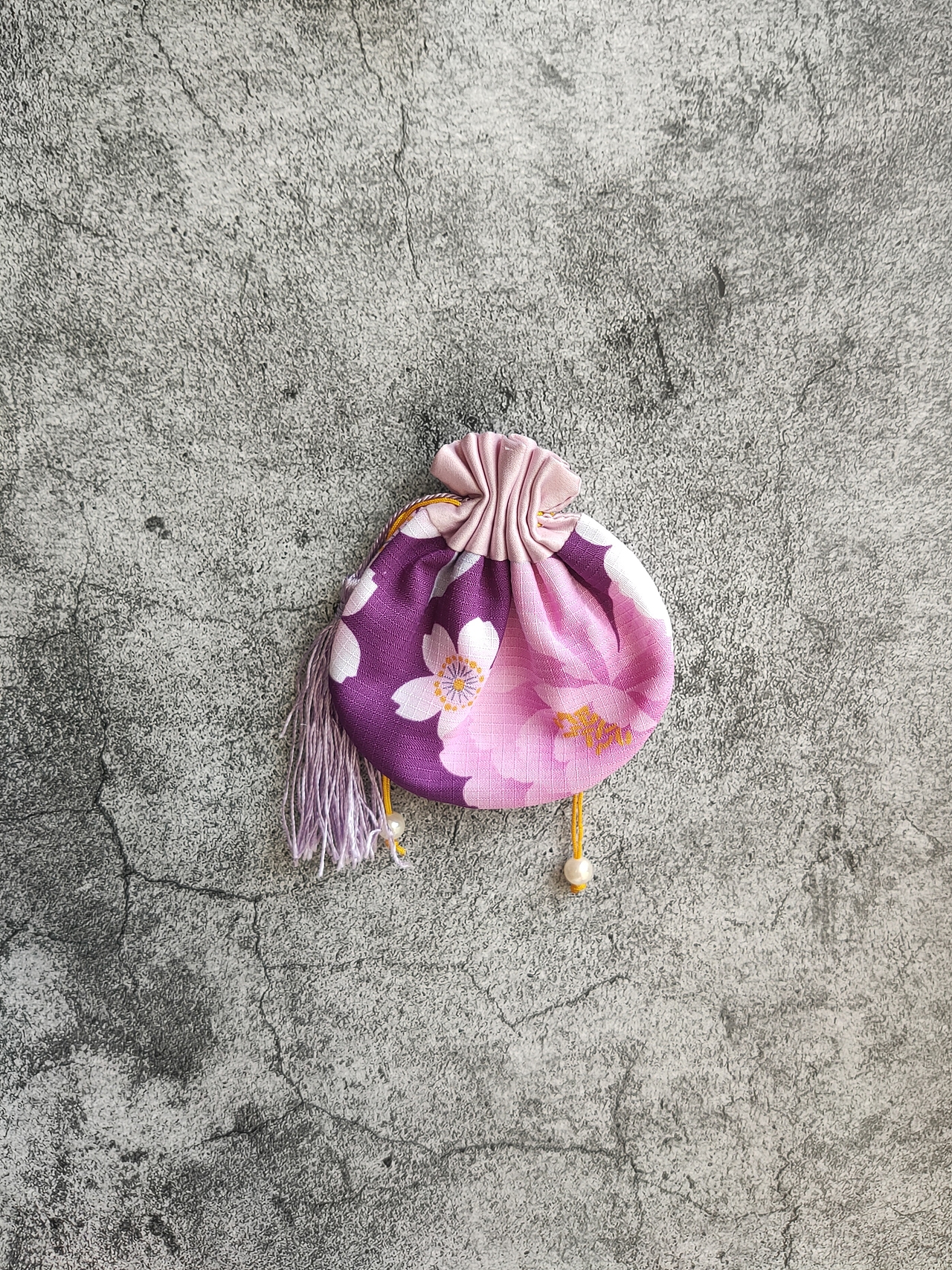 夏雪冬花Diy 手作半圆香包