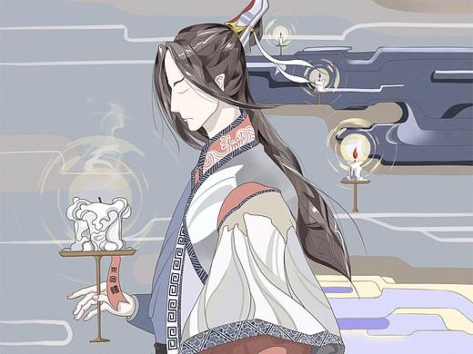 毕业设计--《将世绘》插画设计