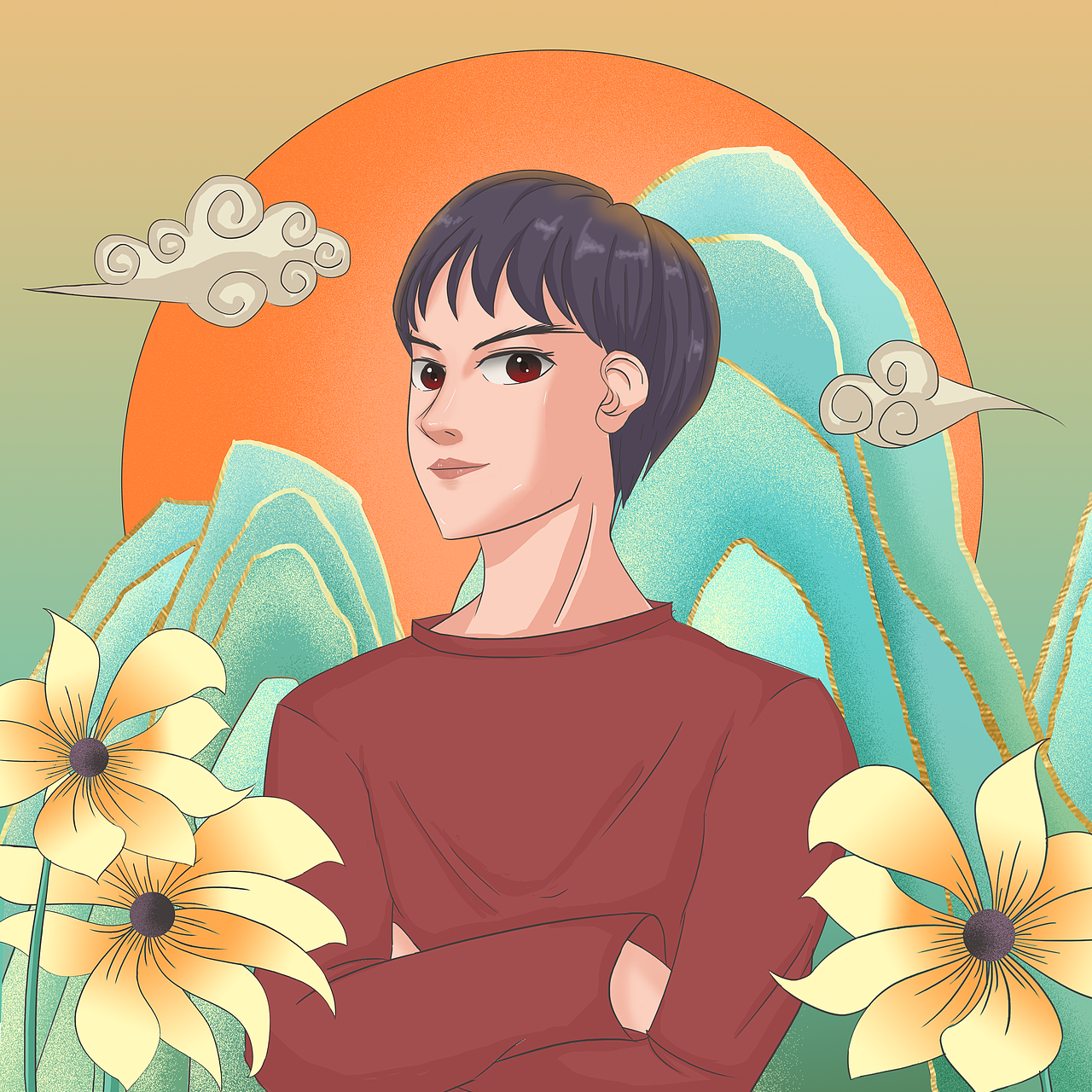 精神小伙