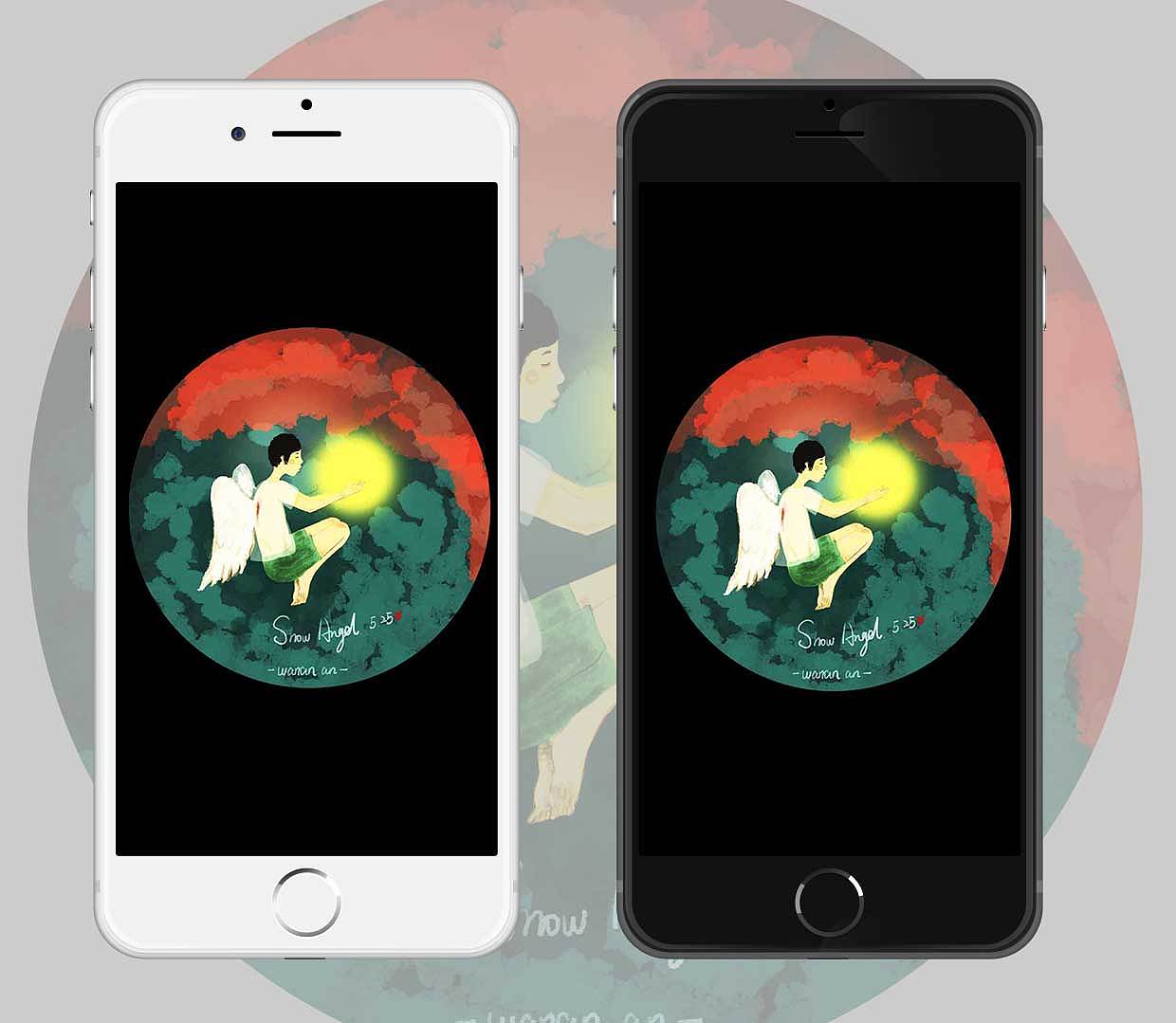 迟到的晚安图。（图ZODA1OTgwMjA=） - 概念设定 - 站酷设计师SnowAngel原创素材 - 站酷ZCOOL