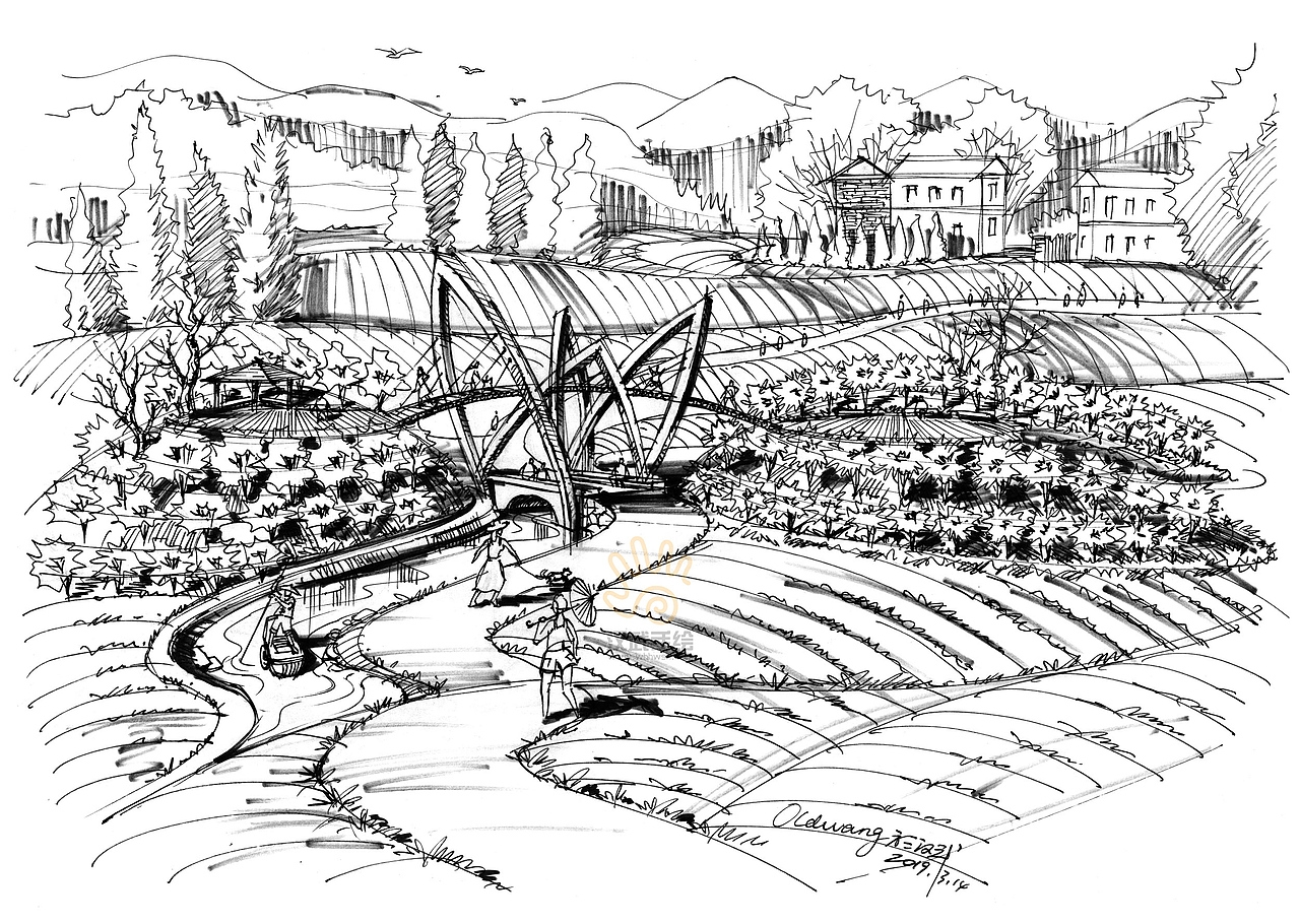 課堂設計手繪靜態(tài)寫生示范陸續(xù)更新……（圖ZMTc4MDYyMDY4） - 繪畫 - 站酷設計師手繪老師王大叔原創(chuàng)素材 - 站酷ZCOOL