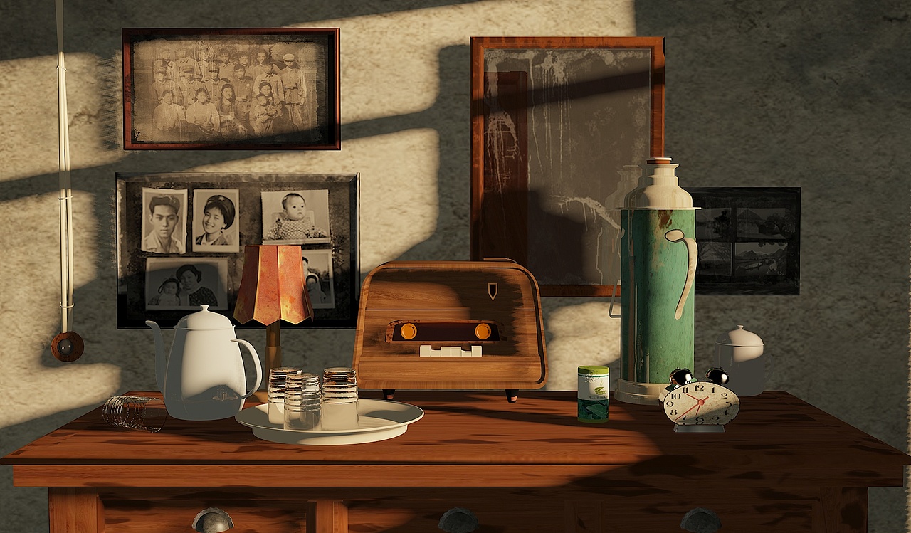 3d建模场景练习|三维|场景|preciousburden_原创作品-站酷zcool