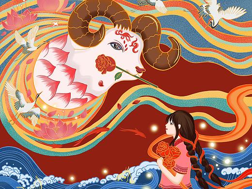 致每个女孩儿的一幅画