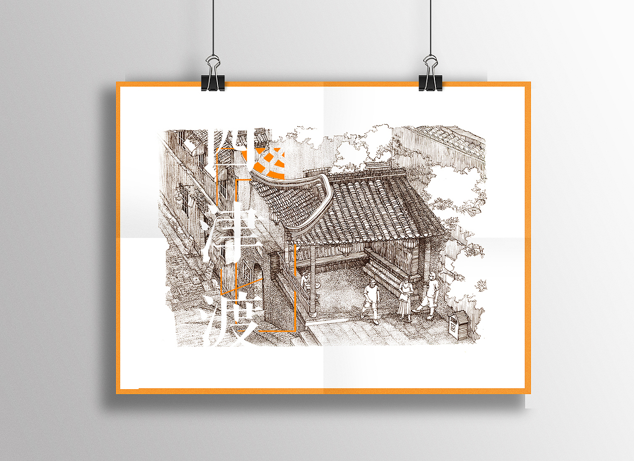 晓画西津渡|纯艺术|绘画|nhwd111_原创作品-站酷(zcool)