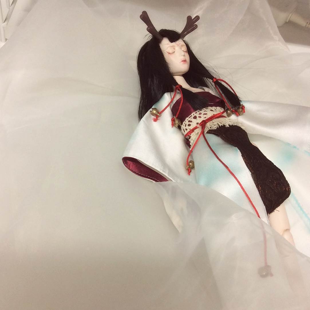 球形关节人偶制作(鹿神-夫诸)(图ZMTA4NTY4MzQ4) - 手办/模玩 - 站酷设计师浆子牙原创素材 - 站酷ZCOOL