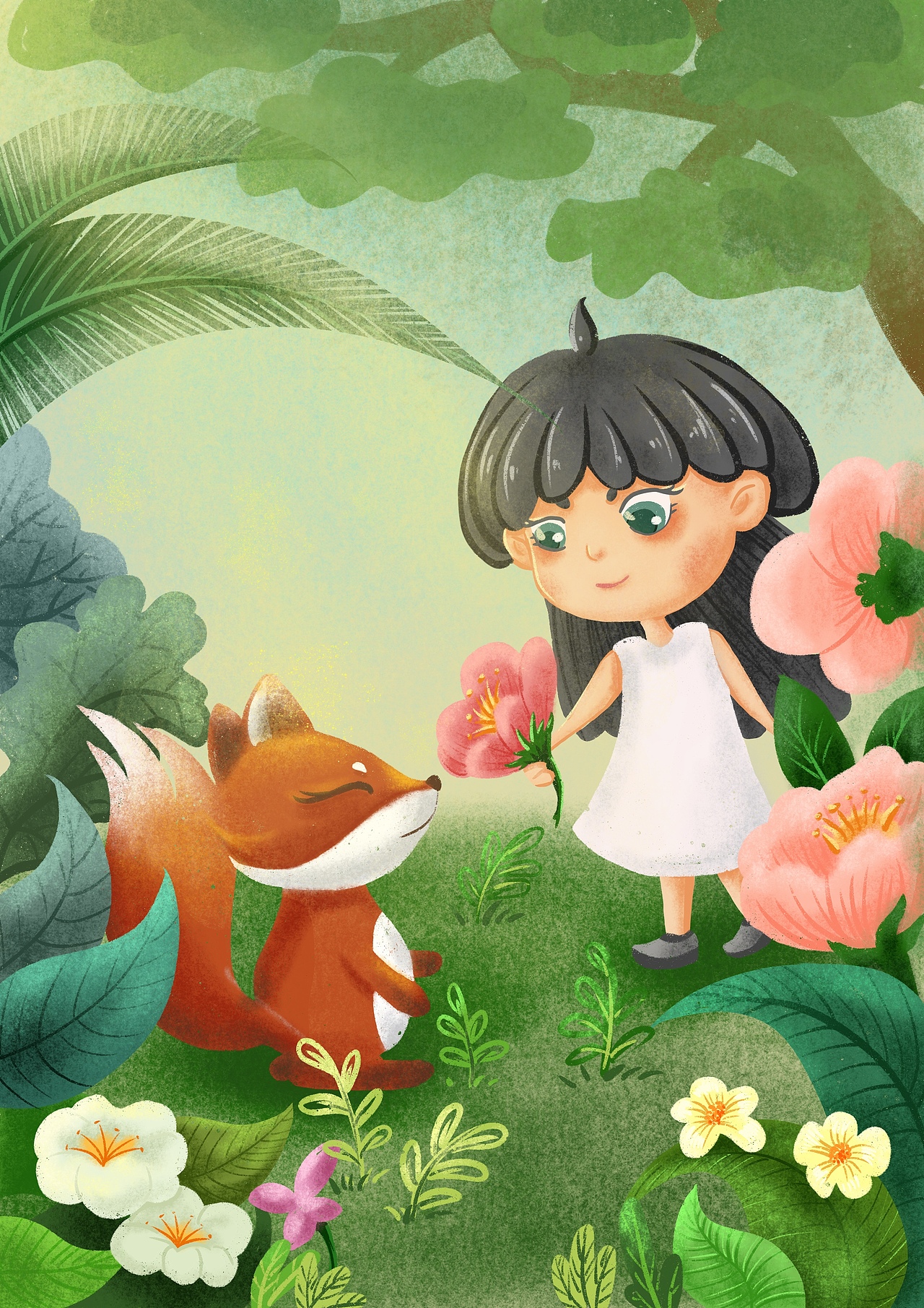 And the story of little fox（图ZMjU5ODY1MzA0） - 儿童插画 - 站酷设计师庆钰原创素材 - 站酷ZCOOL