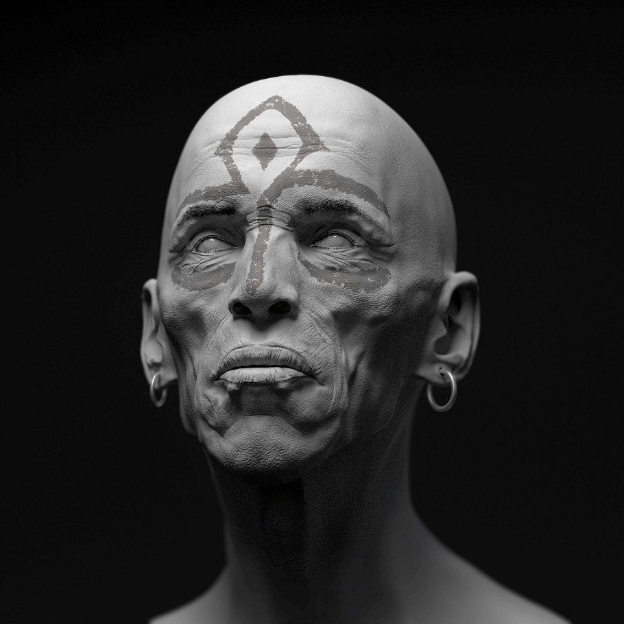 非洲部落老人（图ZNTQ2NTYyMTI=） - 人物/生物 - 站酷设计师shinjikarl原创素材 - 站酷ZCOOL