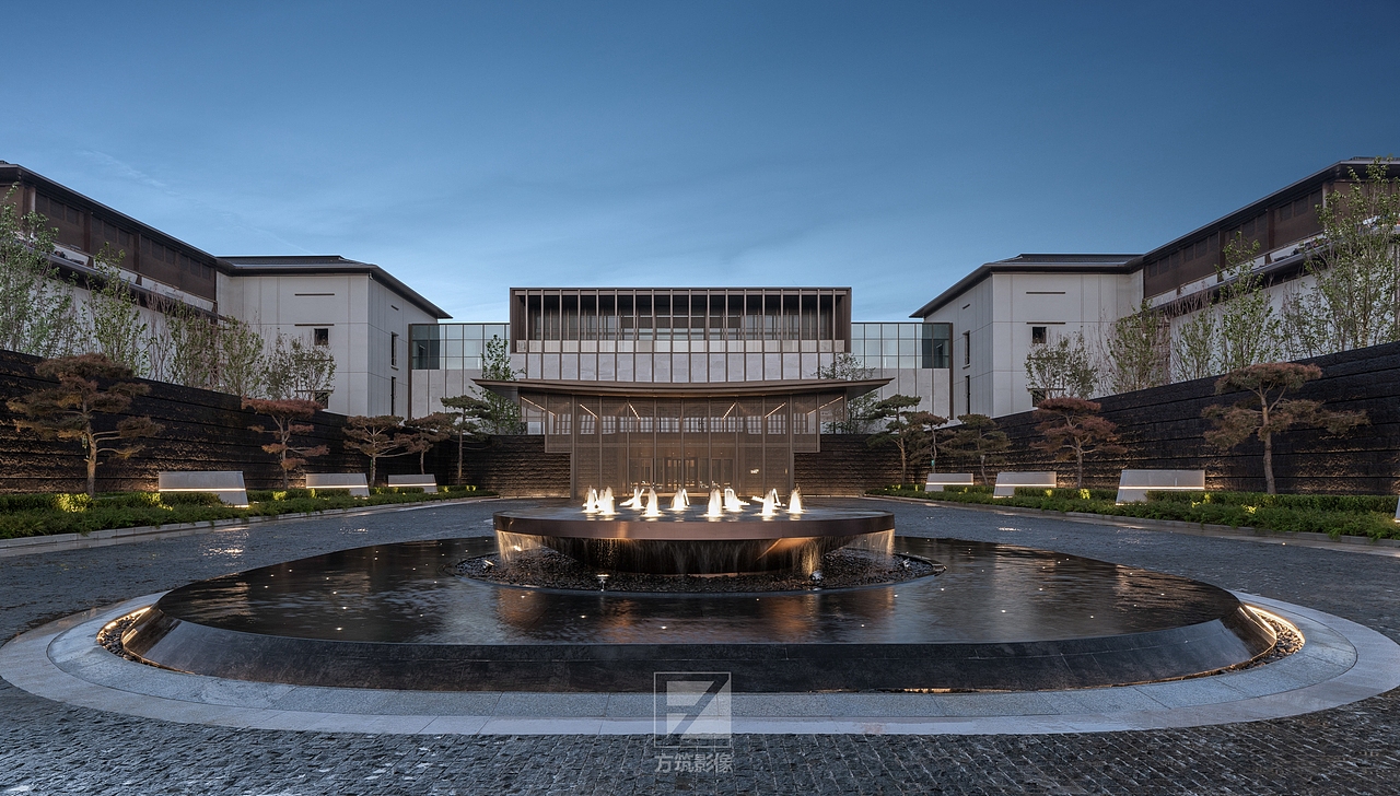 【上海方筑影星】--景观咸阳绿地澄境度假酒店（前场）