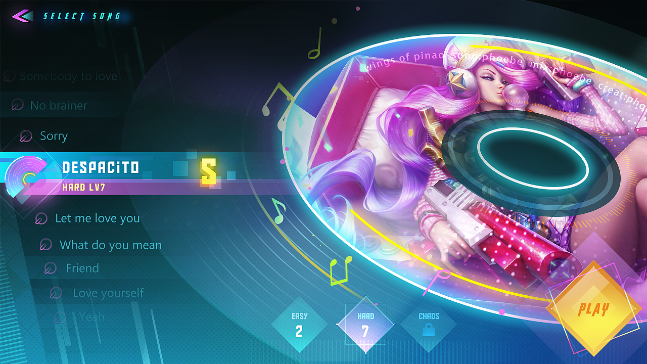 虚拟音游《cybermusic》