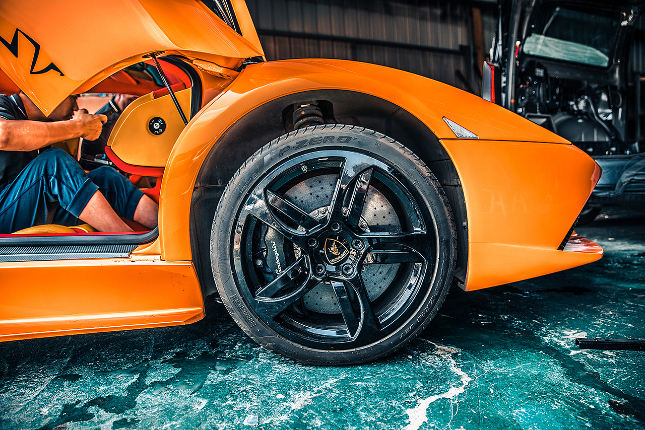 兰博基尼内外饰拍摄