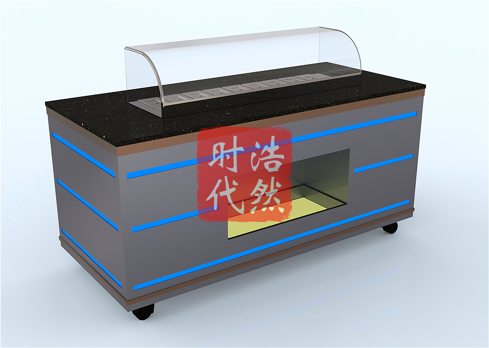 酒店移动布菲台定制设计 大理石自助取餐台（图ZMjE1MjMwMTI0） - 绘本 - 站酷设计师自助餐台布菲车原创素材 - 站酷ZCOOL