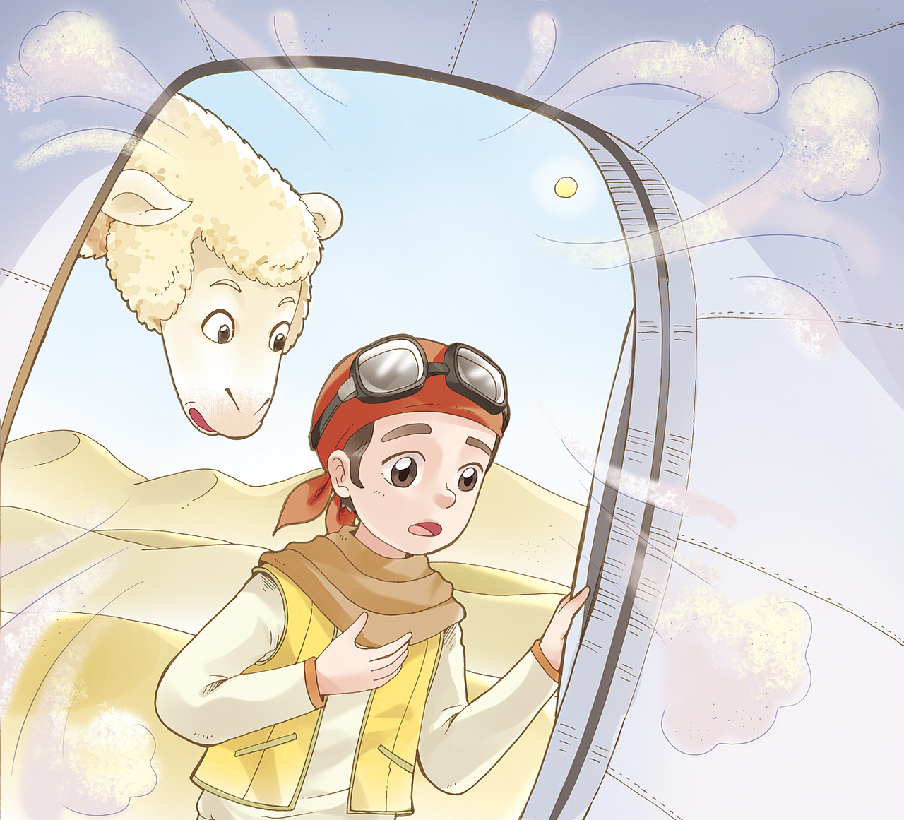 科幻故事 沙漠骆驼 插图