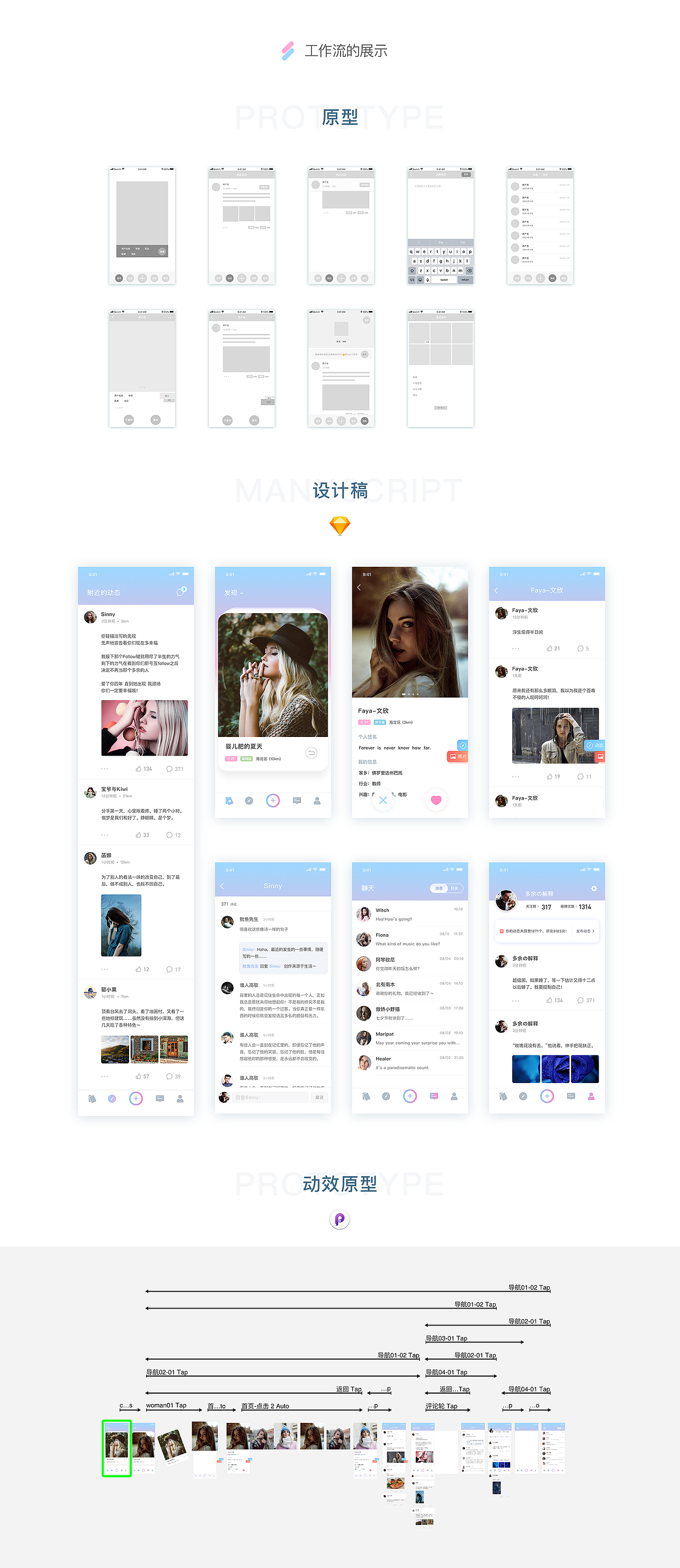 Moved-基于社交属性的产品设计（图ZMTI1NDQyNjc2） - APP界面 - 站酷设计师Reple原创素材 - 站酷ZCOOL