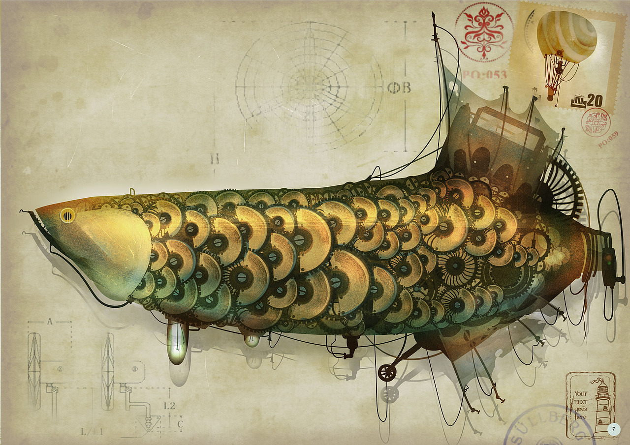 蒸汽朋克（图ZMTc2NTIzNDI4） - 概念设定 - 站酷设计师残忍小球球原创素材 - 站酷ZCOOL