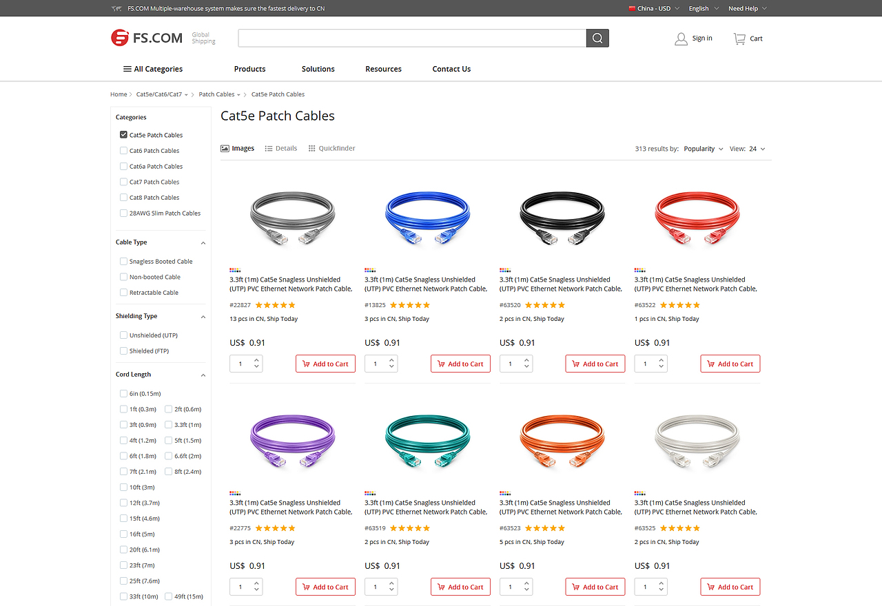 网线颜色-列表页