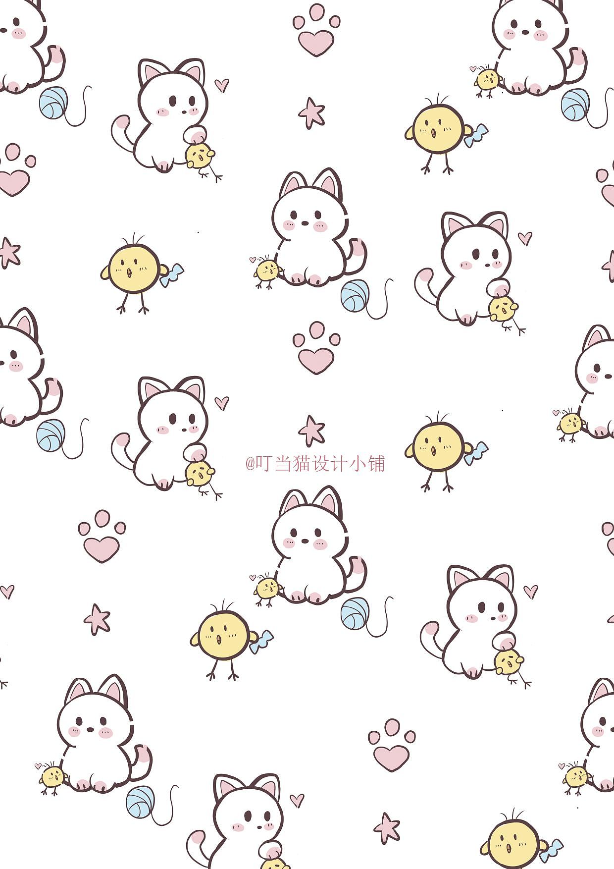 圖案設(shè)計(jì)（圖ZMzU3NTUxNDI4） - 兒童插畫(huà) - 站酷設(shè)計(jì)師貓不愛(ài)吃魚(yú)原創(chuàng)素材 - 站酷ZCOOL