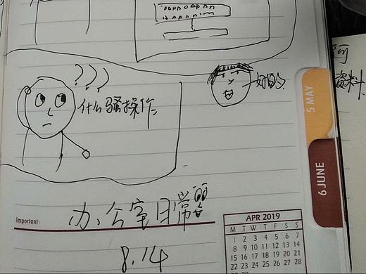 随手画作→办公室日常