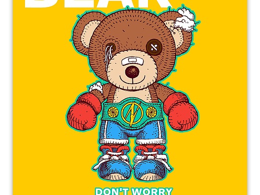 btk国潮联名作品-拳击熊