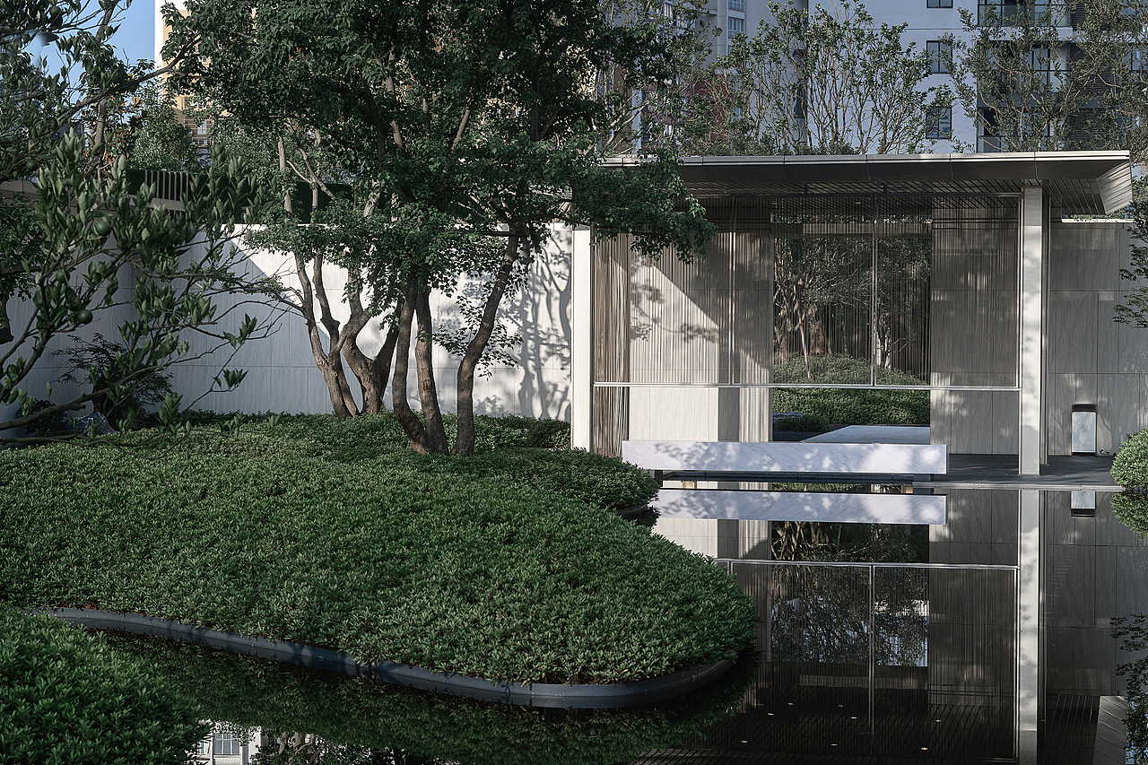 温州金茂府景观示范区