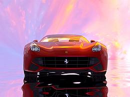 Ferrari 法拉利渲染二