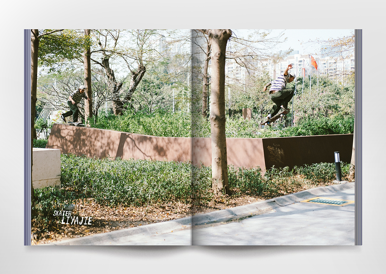 滑板摄影画册《city skatelife》下