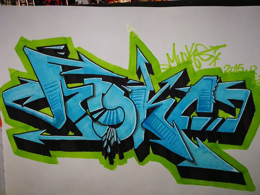 my graffiti bomb|涂鸦/潮流|插画|mrmooke - 原创设计作品 - 站酷