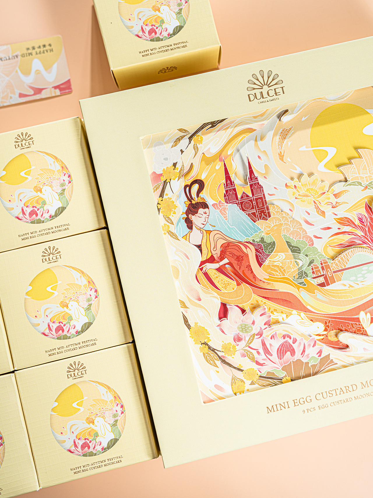 DULCET中秋月饼设计-2020款（图ZMjcwMjQ3Mjg4） - 包装 - 站酷设计师意匠工作室原创素材 - 站酷ZCOOL