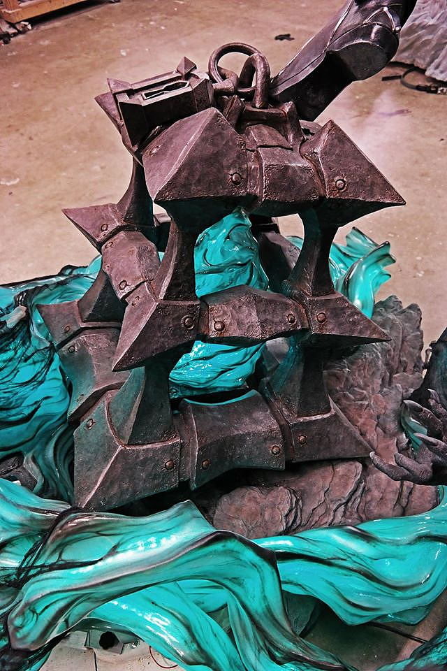 【ECC】Steve Wang操刀监制,英雄联盟授权Lucian圣枪游侠大比例雕像