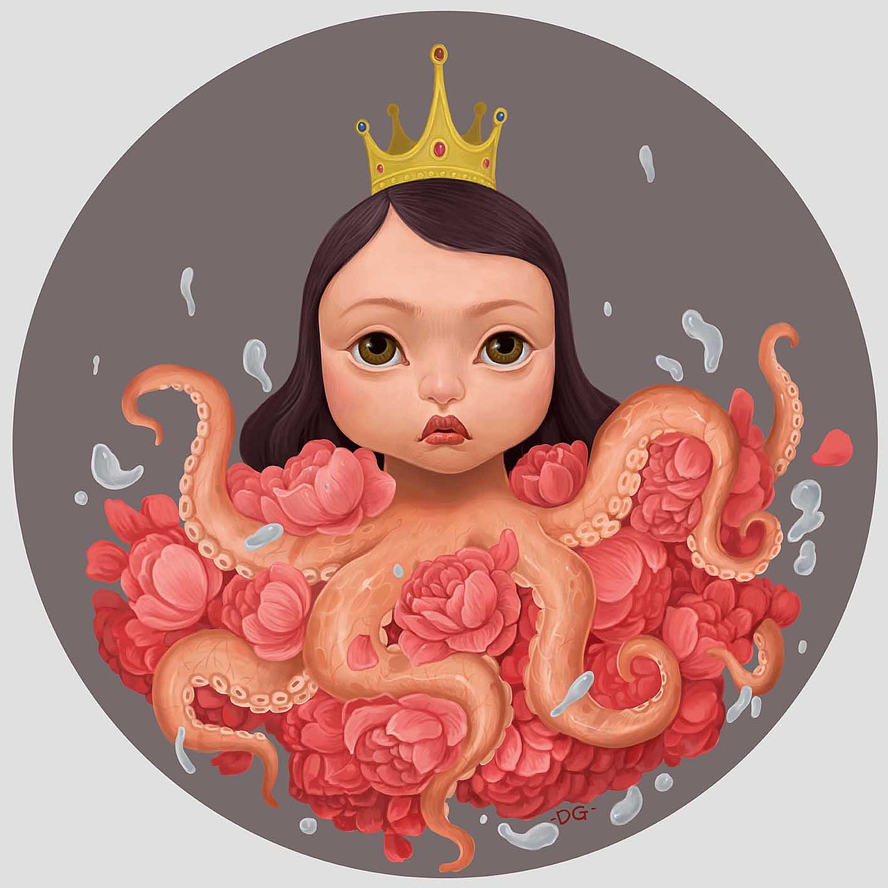 章鱼（图ZMTE4NzA5NDQw） - 商业插画 - 站酷设计师插画师傅逗原创素材 - 站酷ZCOOL