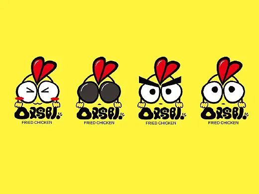 凸鸡队炸鸡品牌「design」-logo-vi