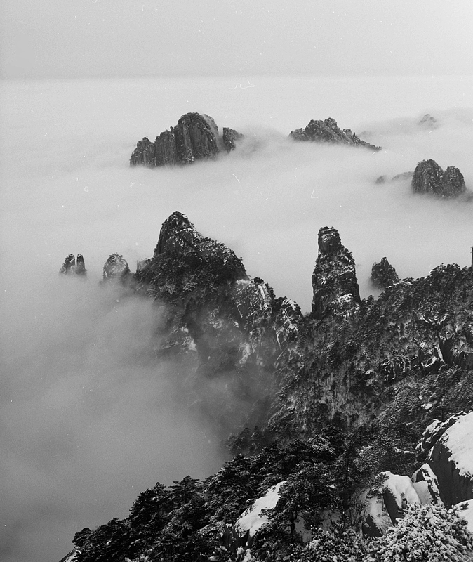 黄山徽州各时期胶片摄影