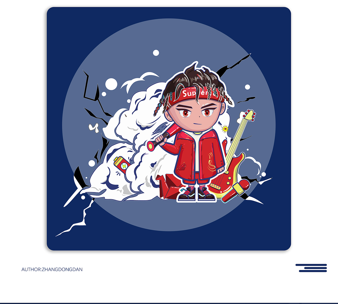 易烊千玺IP形象及衍生品设计（图ZMjMyMDYzNzI0） - 宣传物料 - 站酷设计师DD今天睡醒了吗原创素材 - 站酷ZCOOL