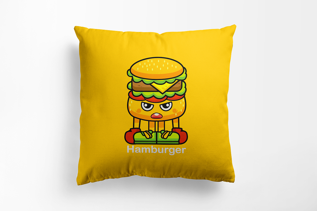 快餐插畫（圖ZMTIxMjI0ODQ4） - 商業(yè)插畫 - 站酷設(shè)計(jì)師畫畫的大花原創(chuàng)素材 - 站酷ZCOOL