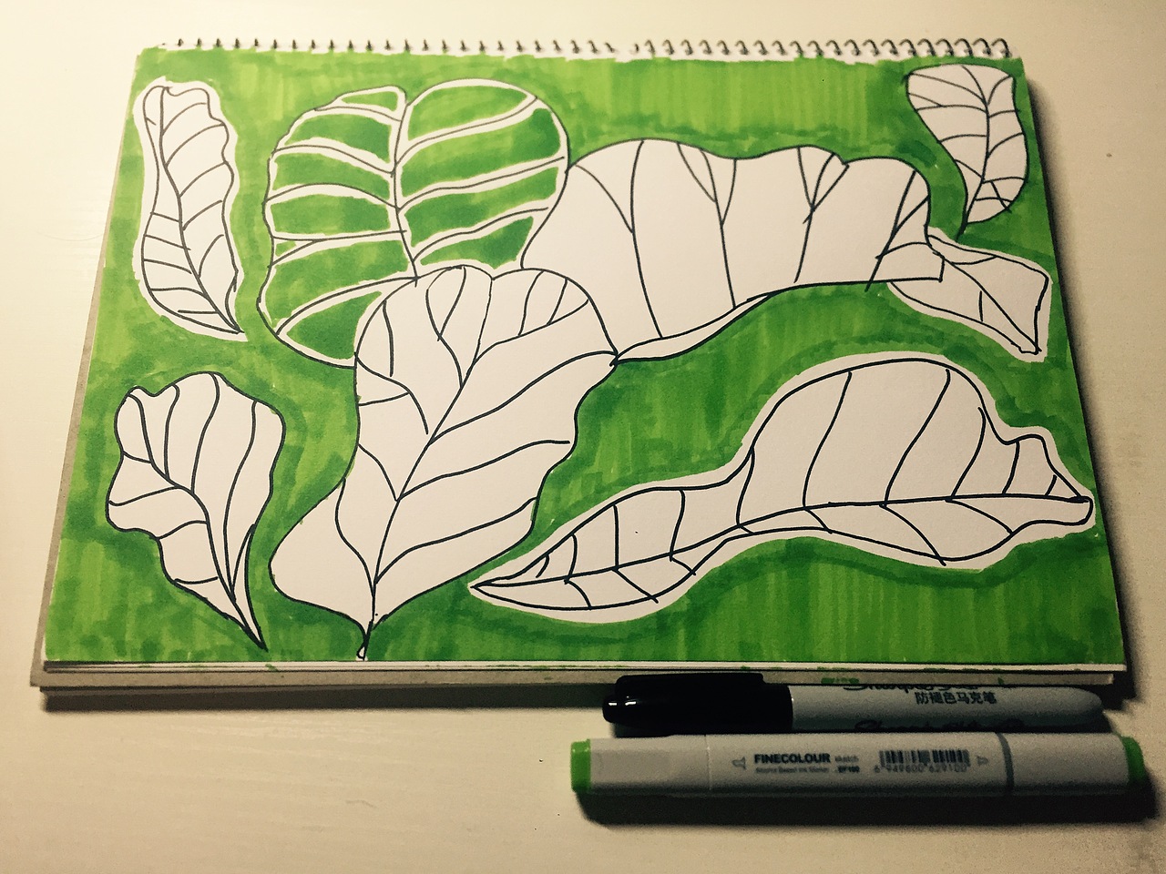 馬克筆繪畫(huà)（圖ZMTA0MzU1MjE2） - 創(chuàng)作習(xí)作 - 站酷設(shè)計(jì)師師姐張?jiān)瓌?chuàng)素材 - 站酷ZCOOL