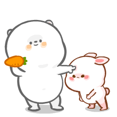 懒熊熊与兔蛮蛮（图ZMTIzMzAwMTA4） - 其他动漫 - 站酷设计师黄大大仙原创素材 - 站酷ZCOOL