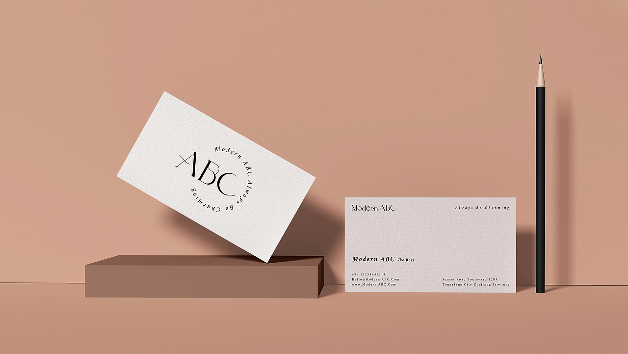 Modern ABC 品牌设计（图ZMjg2MzM0MTE2） - 品牌 - 站酷设计师珈百Jaba原创素材 - 站酷ZCOOL