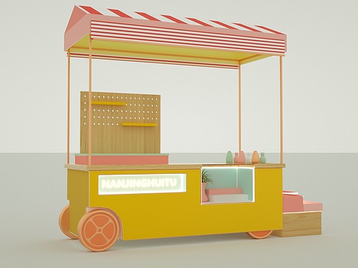 夏季清新售卖车