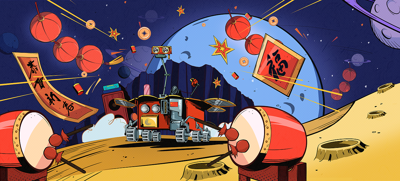 《百度火星车mv》动画—安戈力文化