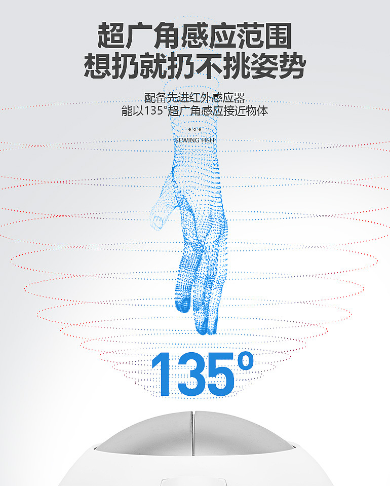 智能垃圾桶京东众筹详情页