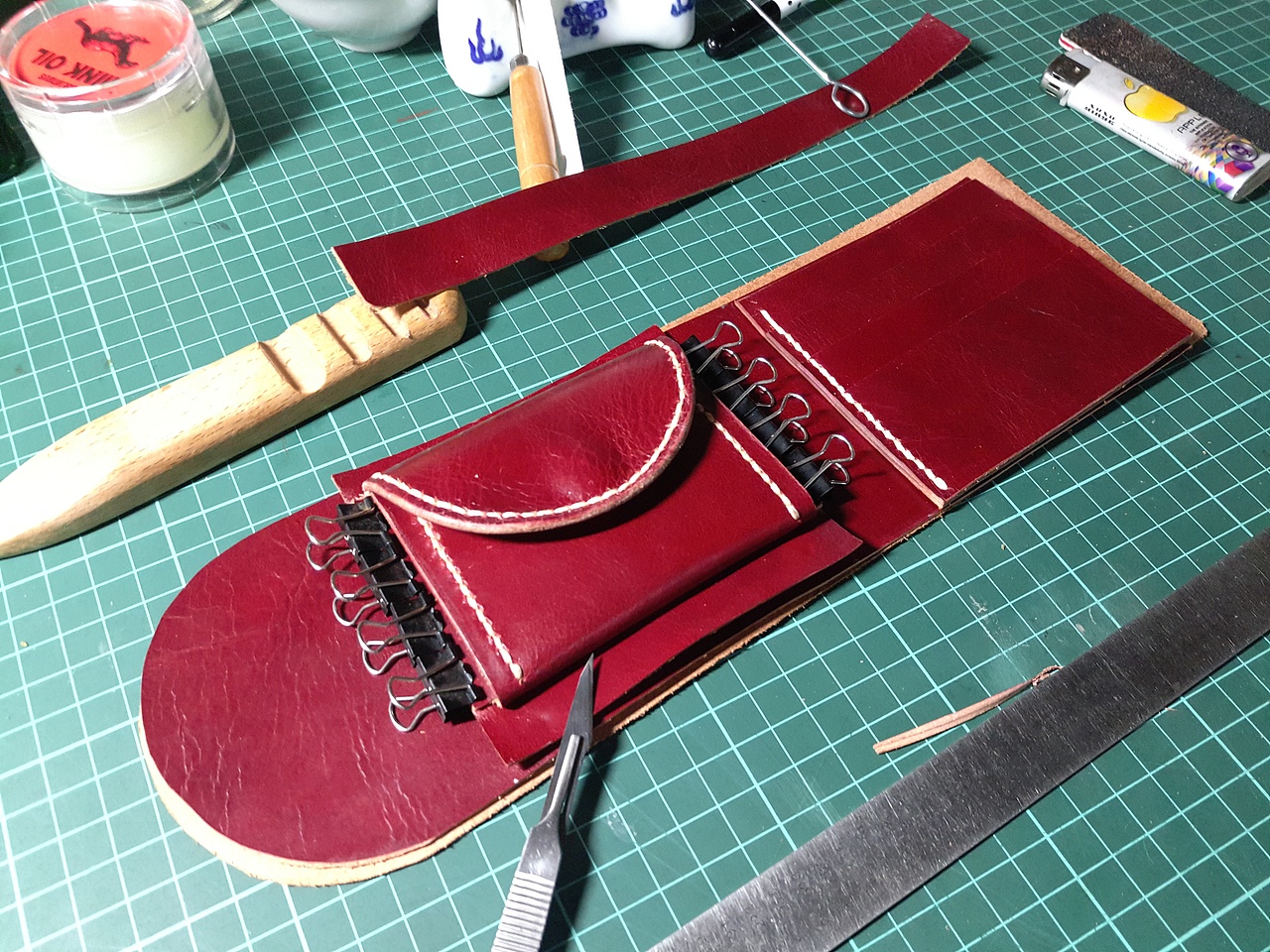 入门拙作:(五一日常)二折皮夹