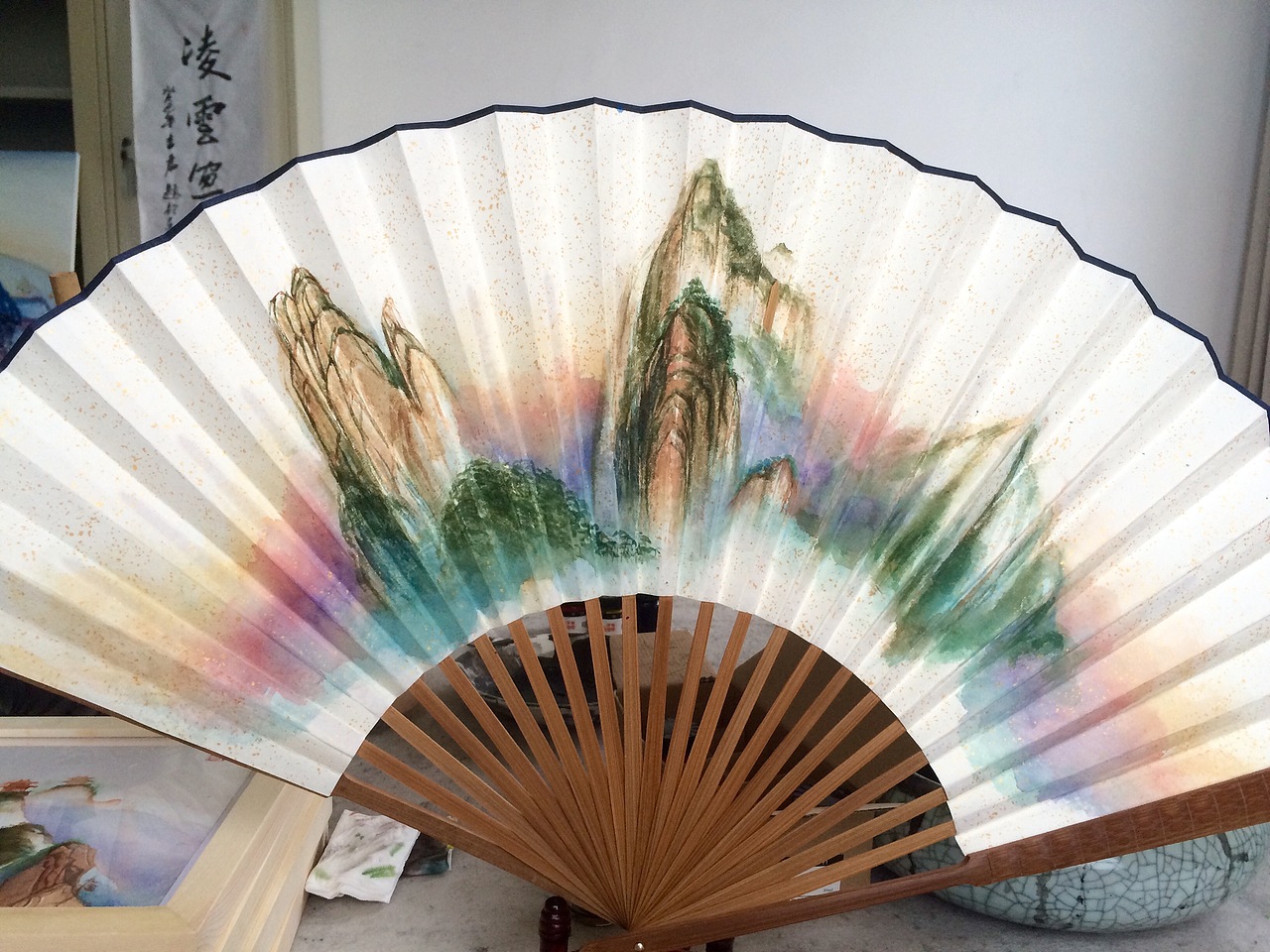 夏天到了，大家一起画扇子吧~（图ZNzk5NzYxMDg=） - 其他 - 站酷设计师哈龙工作室原创素材 - 站酷ZCOOL