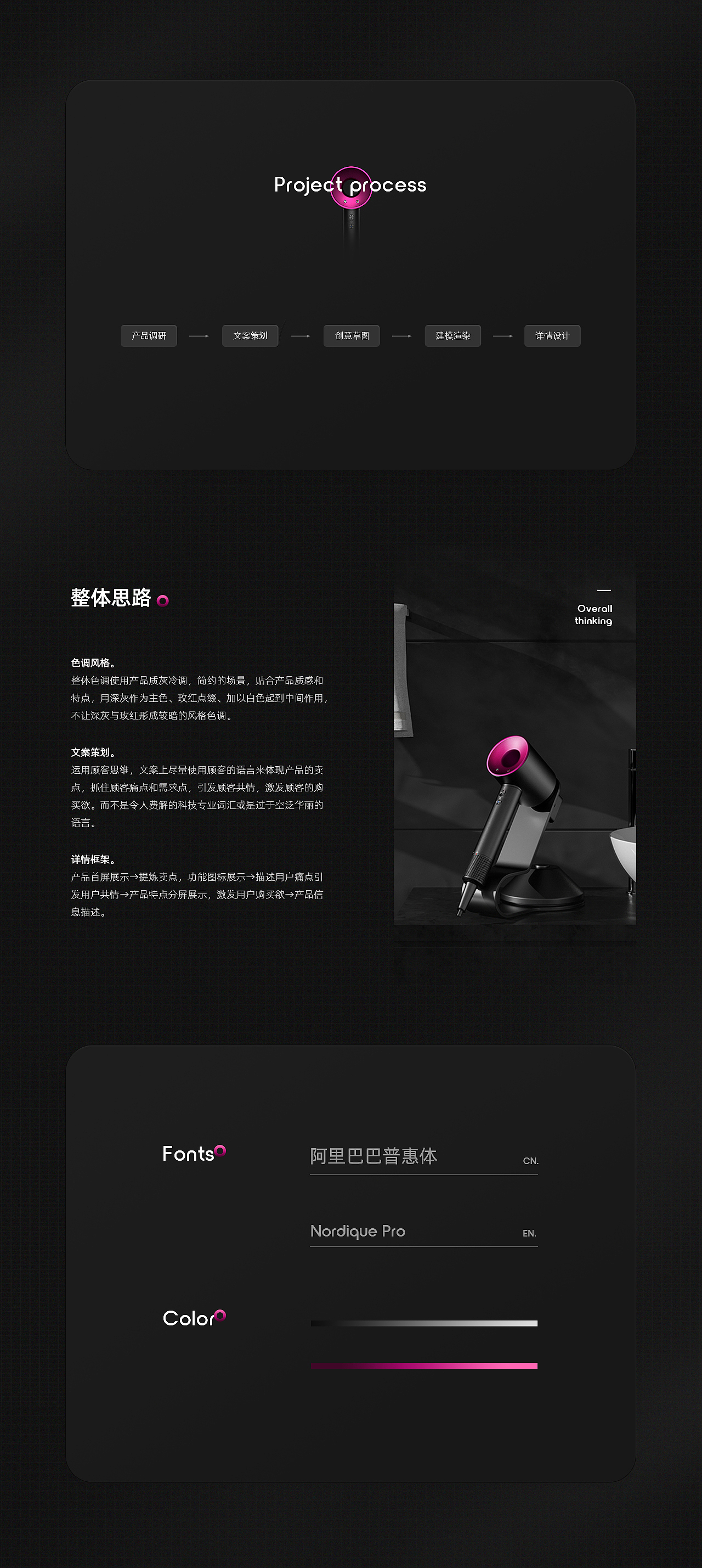 Dyson hair dryer -详情设计（图ZMjQ4OTIxNjMy） - 电商 - 站酷设计师usure原创素材 - 站酷ZCOOL