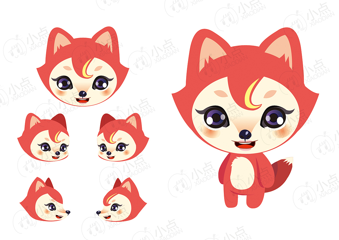 搜狐焦点延吉站吉祥物设计