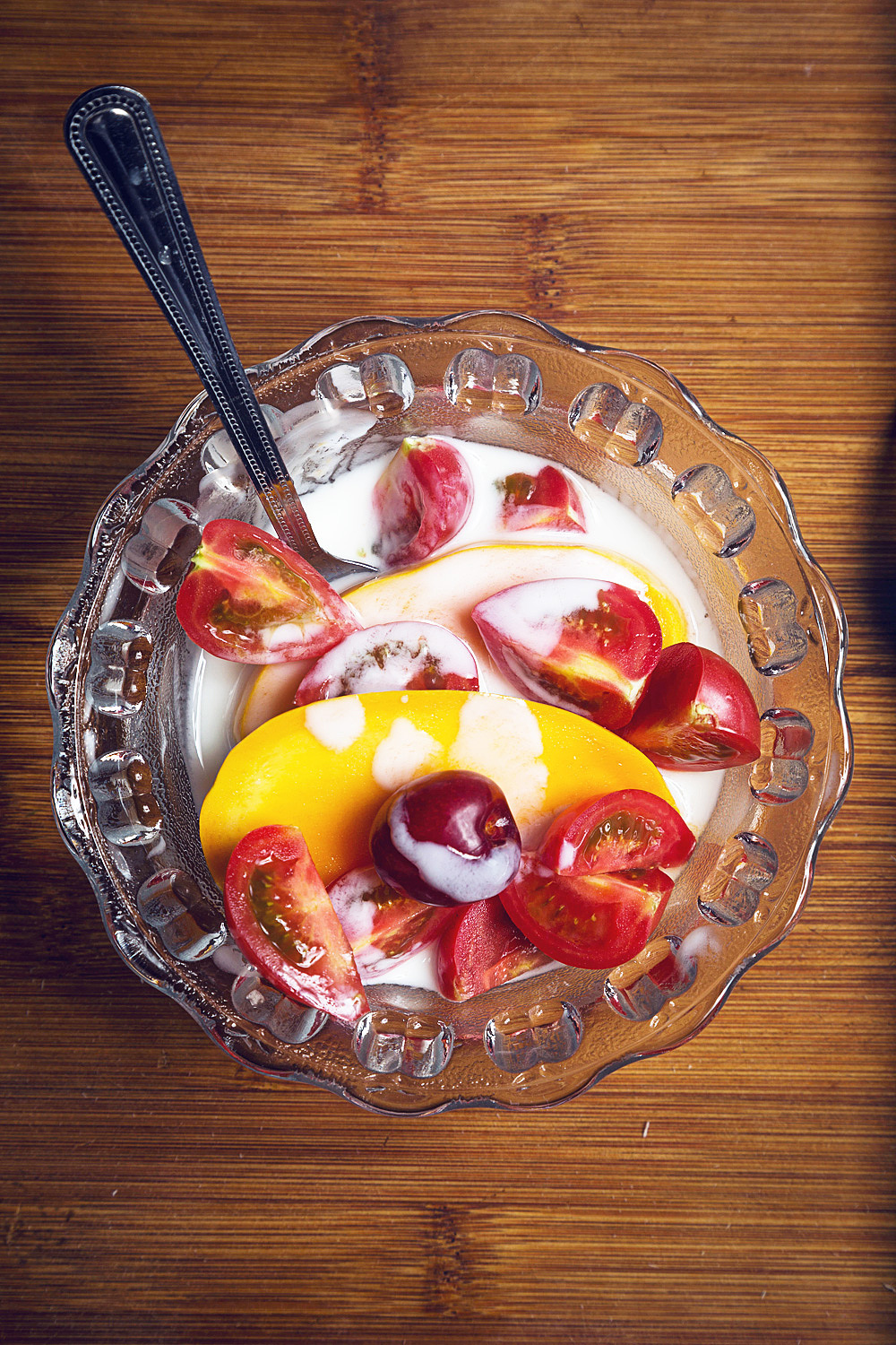 舌尖上丨水果酸奶沙拉丨遇到做早饭的孩纸就选择芳心暗许吧