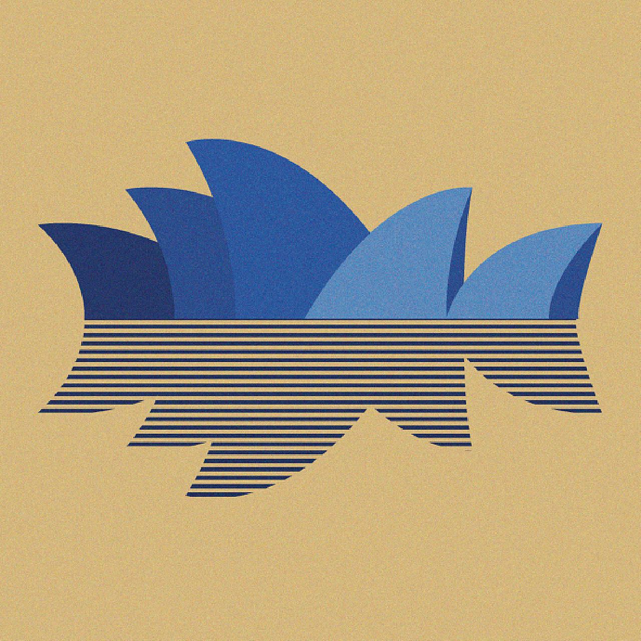 悉尼歌剧院logo原创